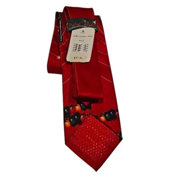 Rock the Holidays Santa Christmas Tie Santa Playing Guitar Novelty Necktie - Picture 3 of 3